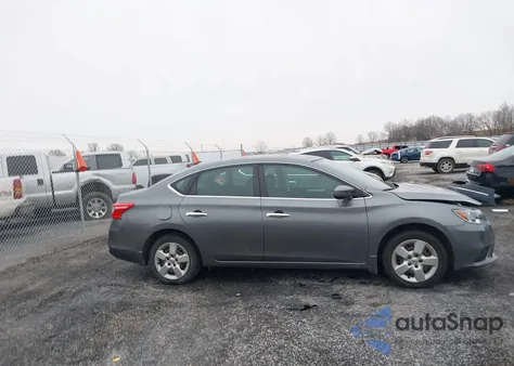 2016 Nissan Sentra S z USA, uszkodzony, nr VIN 3N1AB7APXGY295906